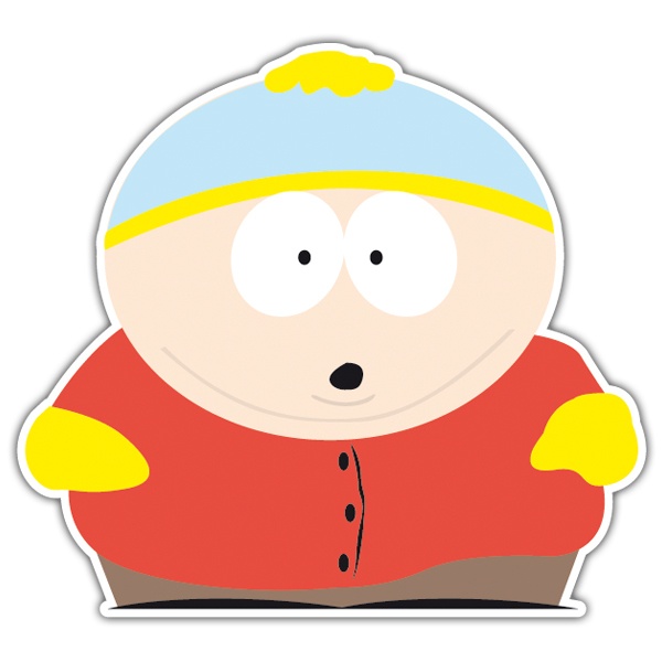 Aufkleber: Cartman South Park