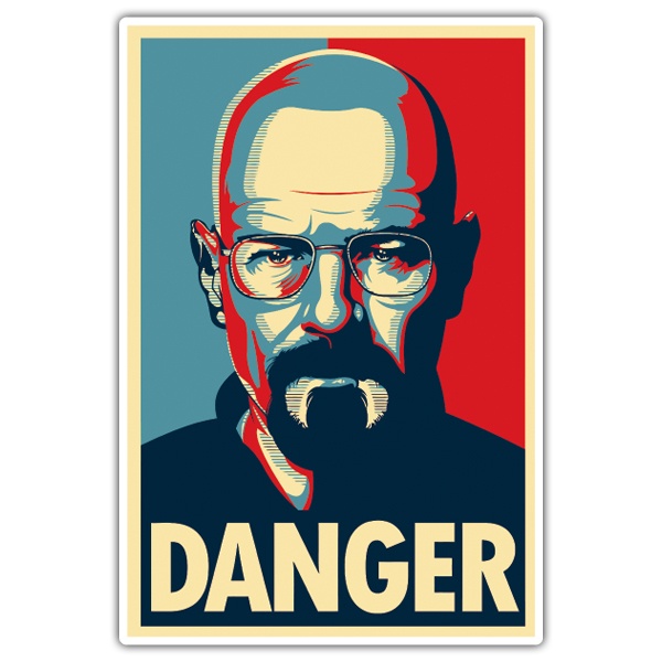 Aufkleber: Breaking Bad Danger