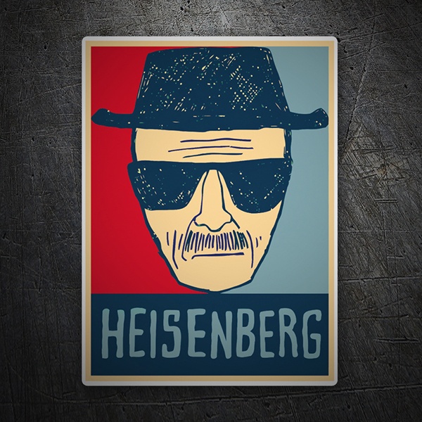 Aufkleber: Breaking Bad Heisenberg 2