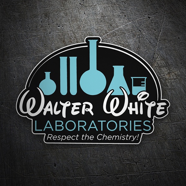 Aufkleber: Breaking Bad Walter White Laboratories