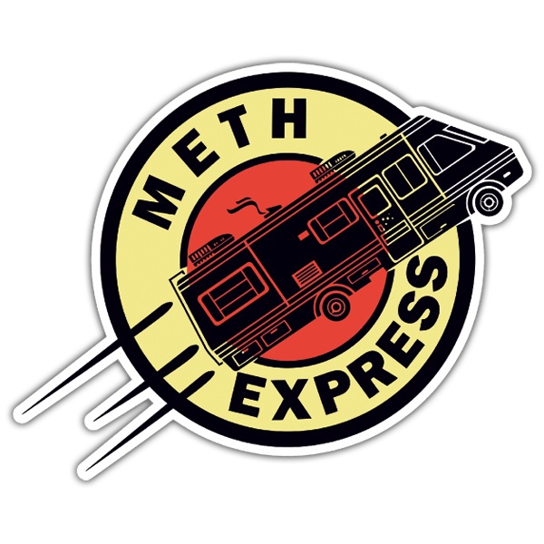 Aufkleber: Breaking Bad Express