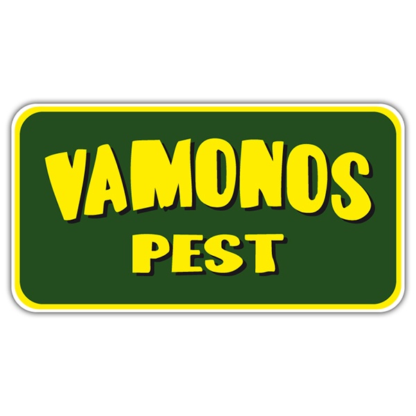 Aufkleber: VAMONOS PEST