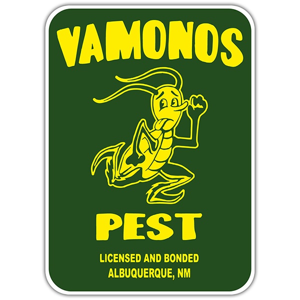 Aufkleber: Breaking Bad Vamonos Pest
