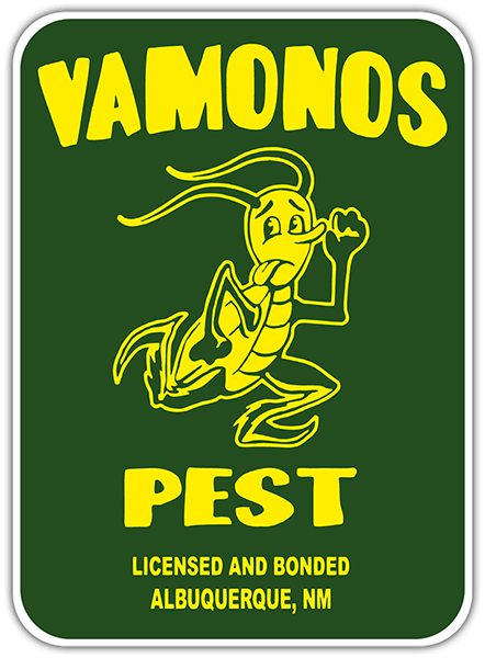Aufkleber: Breaking Bad Vamonos Pest