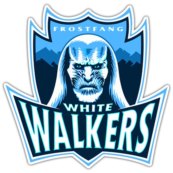 Aufkleber: Game of Thrones White Walkers