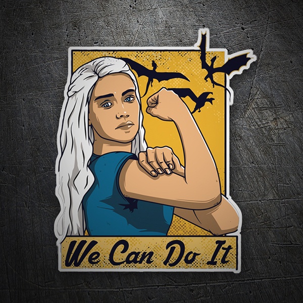 Aufkleber: Game of Thrones We Can Do It