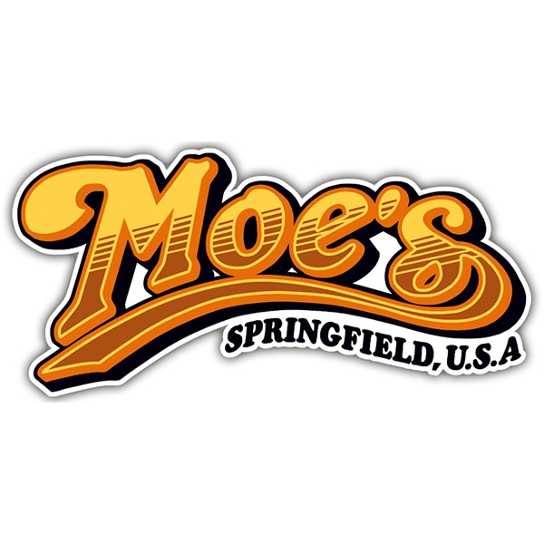 Aufkleber: Bar Moe's Springfield