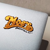 Aufkleber: Bar Moe's Springfield 3