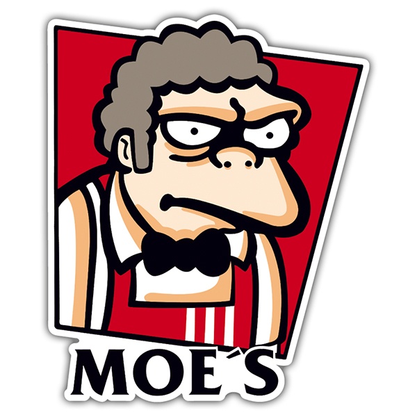 Aufkleber: Moe´s