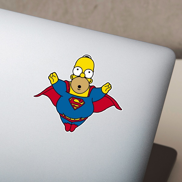 Homer als Superman 0