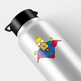 Aufkleber: Super Homer 4