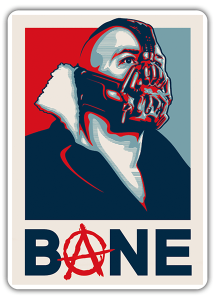 Aufkleber: Bane