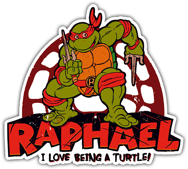 Aufkleber: Raphael