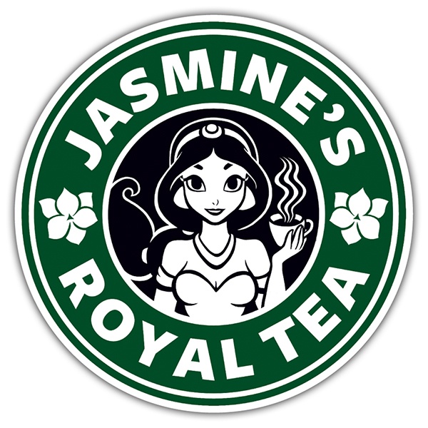 Aufkleber: Jasmine Royal tea