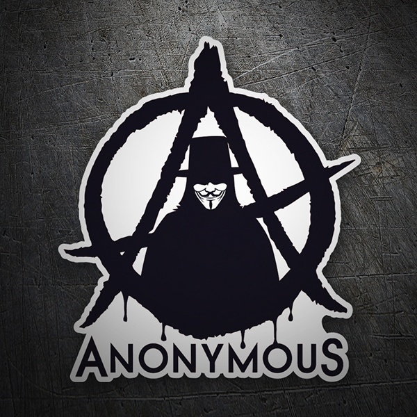 Aufkleber: Anonym