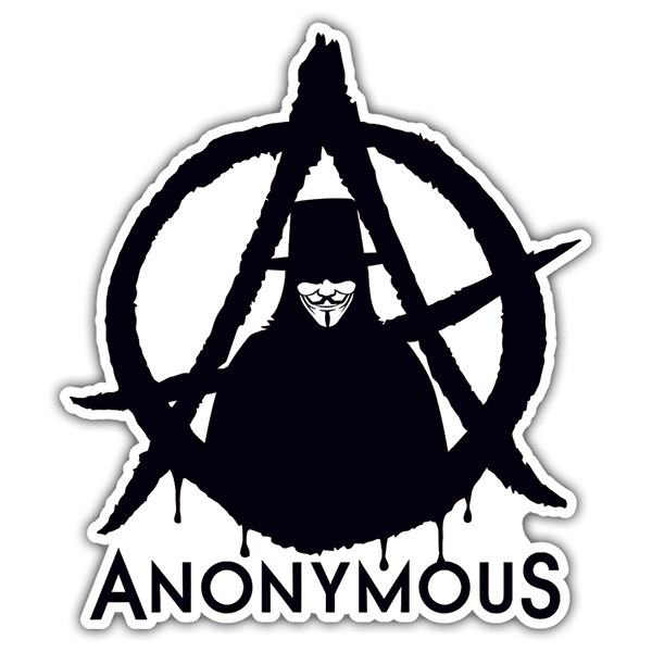 Aufkleber: Anonym