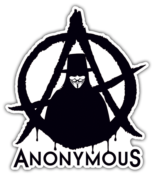 Aufkleber: Anonym