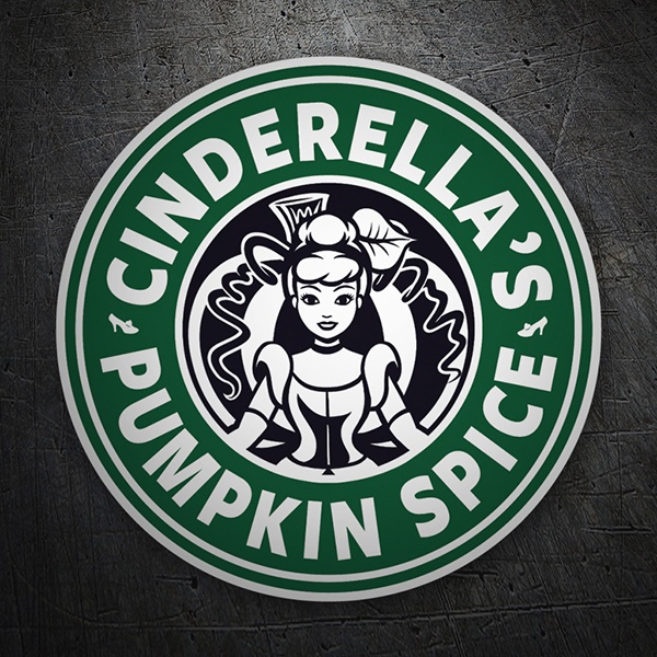 Aufkleber: Cinderella Pumpkin Spice