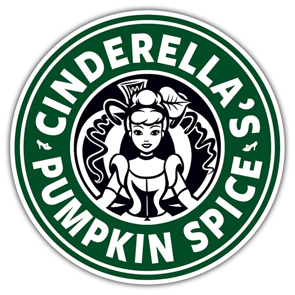 Aufkleber: Cinderella Pumpkin Spice