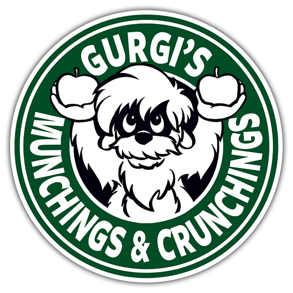 Aufkleber: Gurgi Munchings and Crunchings