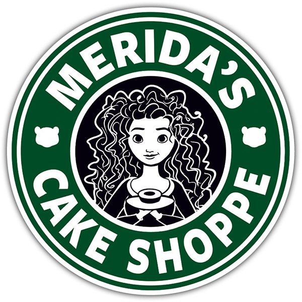 Aufkleber: Merida Cake Shoppe