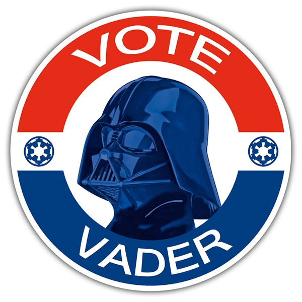 Aufkleber: Vote Vader