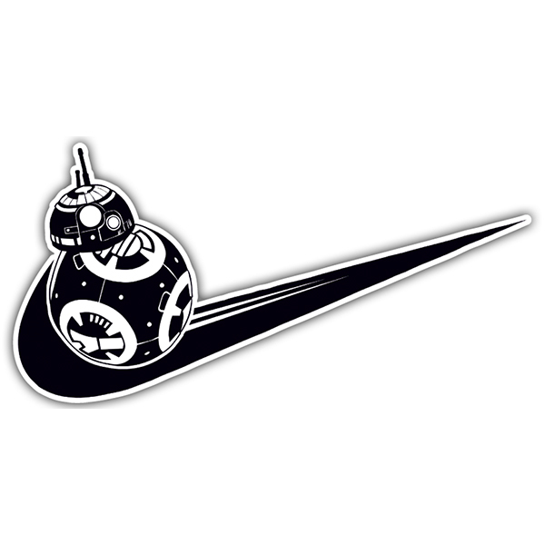 Aufkleber: BB8 Nike