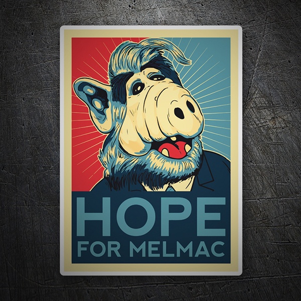 Aufkleber: ALF, Hoffnung auf Melmac 1