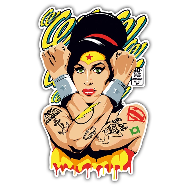Aufkleber: Amy Winehouse