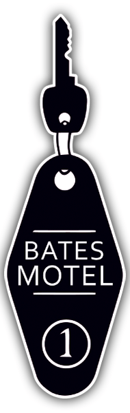 Aufkleber: Bates Motel