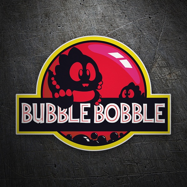 Aufkleber: Bubble bobble 1