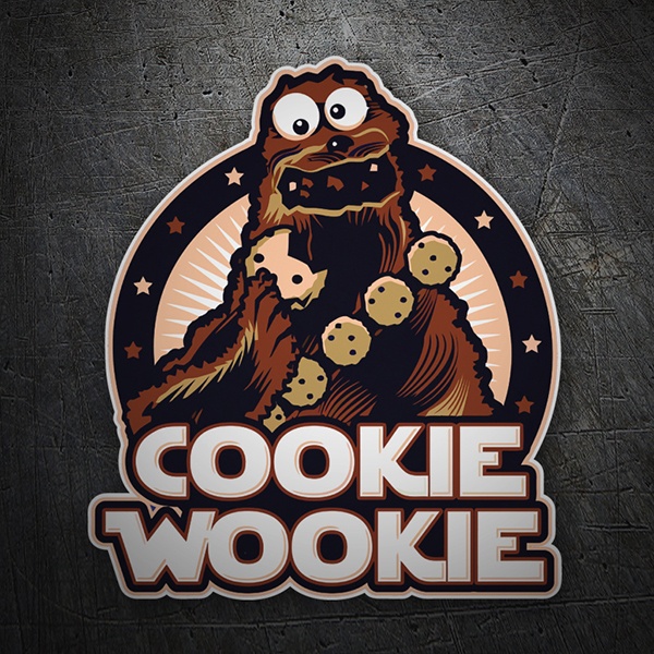 Aufkleber: Cookie Wookie