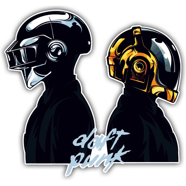 Aufkleber: Daft Punk