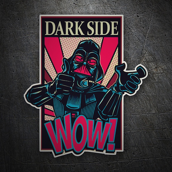 Aufkleber: Dark Side