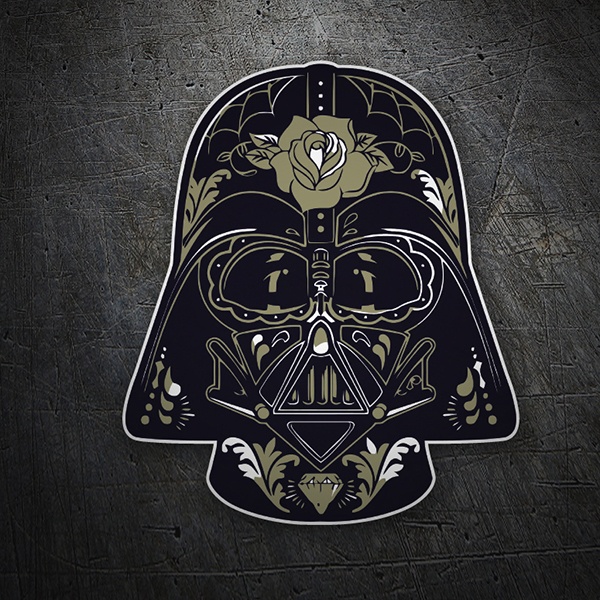 Aufkleber: Darth Vader Zuckersch&auml;del (Catrina)