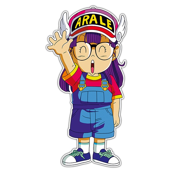 Aufkleber: Arale