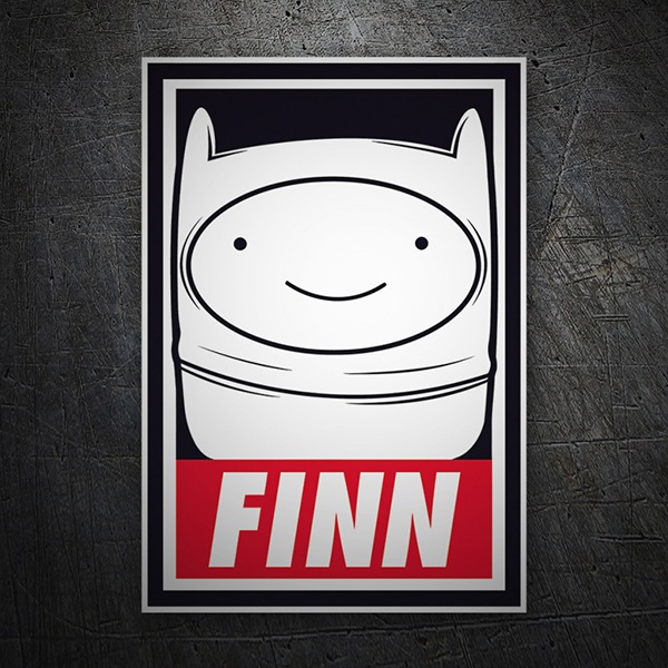 Aufkleber: Finn Obey