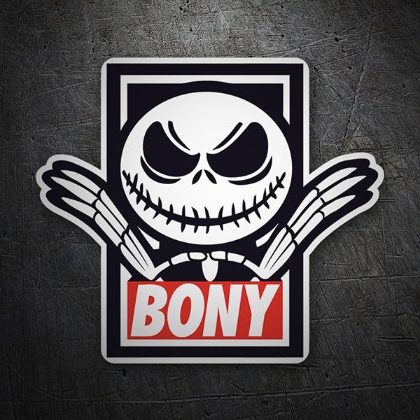 Aufkleber: Jack Bony (Obey)