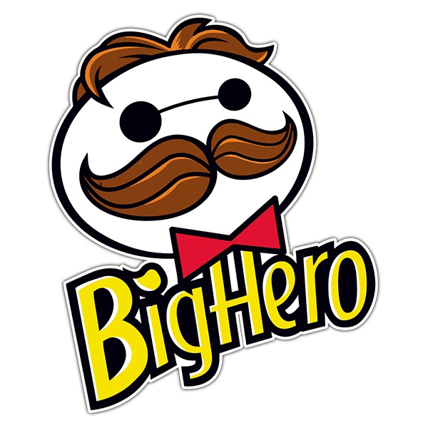 Aufkleber: Big Hero Pringles