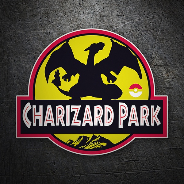 Aufkleber: Charizard Park