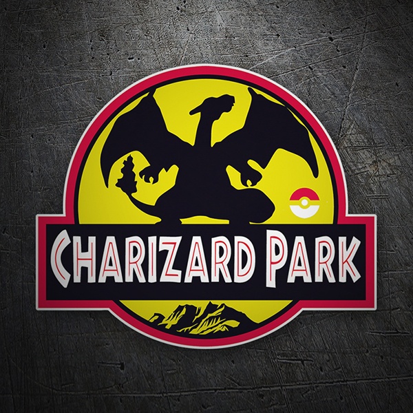 Aufkleber: Glurak Park