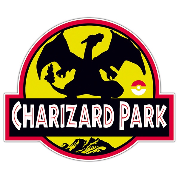 Aufkleber: Charizard Park