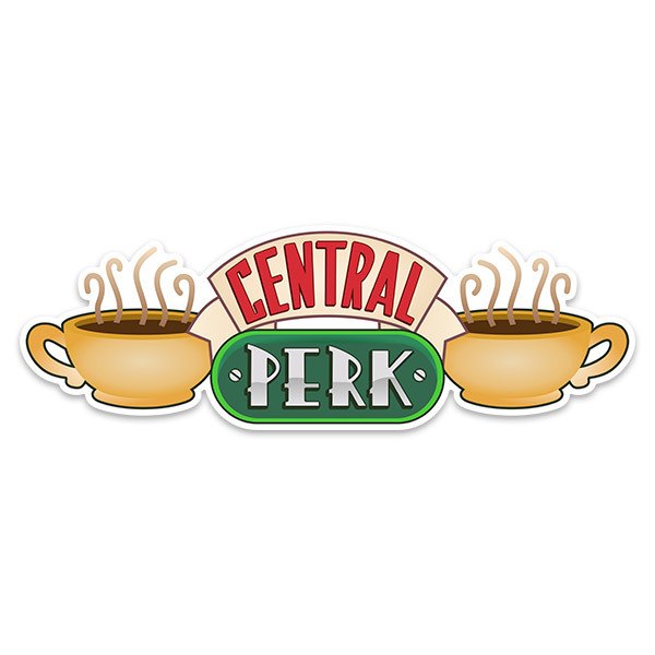 Aufkleber: Central Perk - Friends