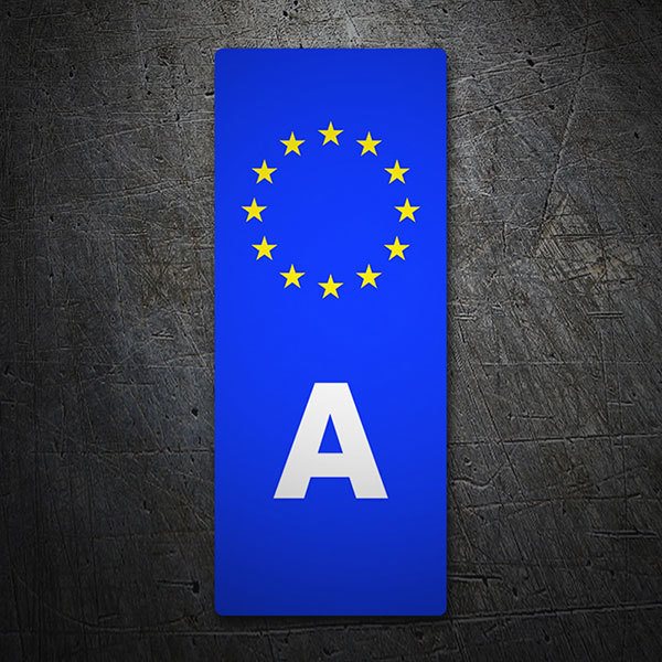 Aufkleber: Registrierung-Österreich
