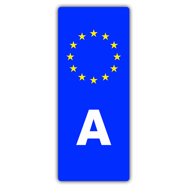 Aufkleber: Registrierung-Österreich