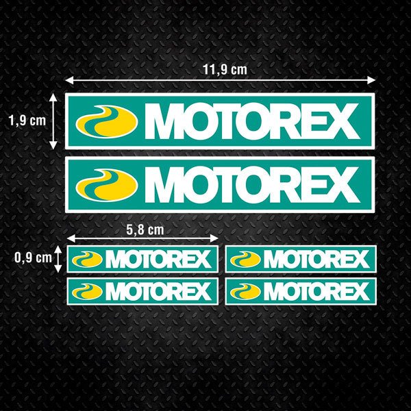Aufkleber: Motorex Set