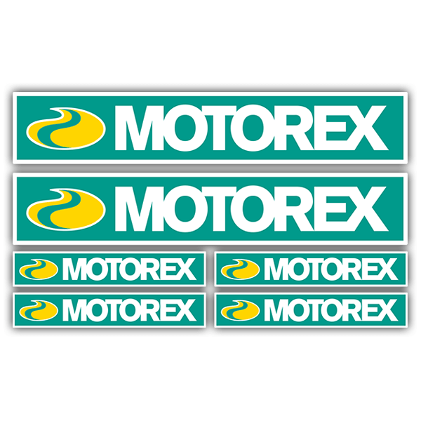 Aufkleber: Motorex Set