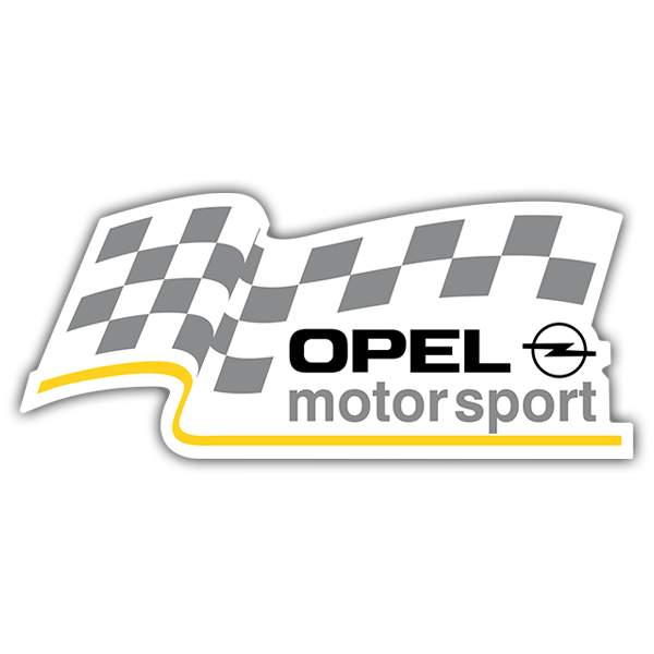 Aufkleber: Opel Motor Sport