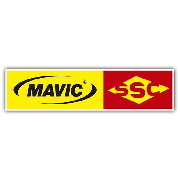 Aufkleber: Logotipo Mavic SSC mit Pfeilen