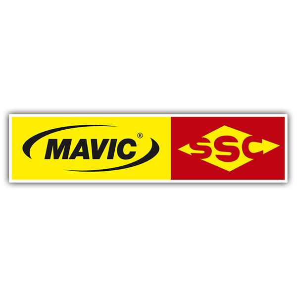 Aufkleber: Logotipo Mavic SSC mit Pfeilen